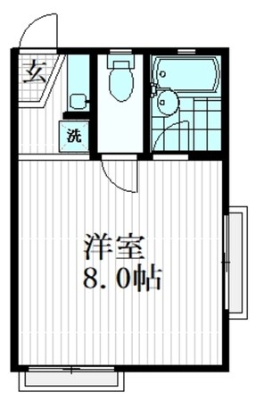 コーポハルノの物件間取画像